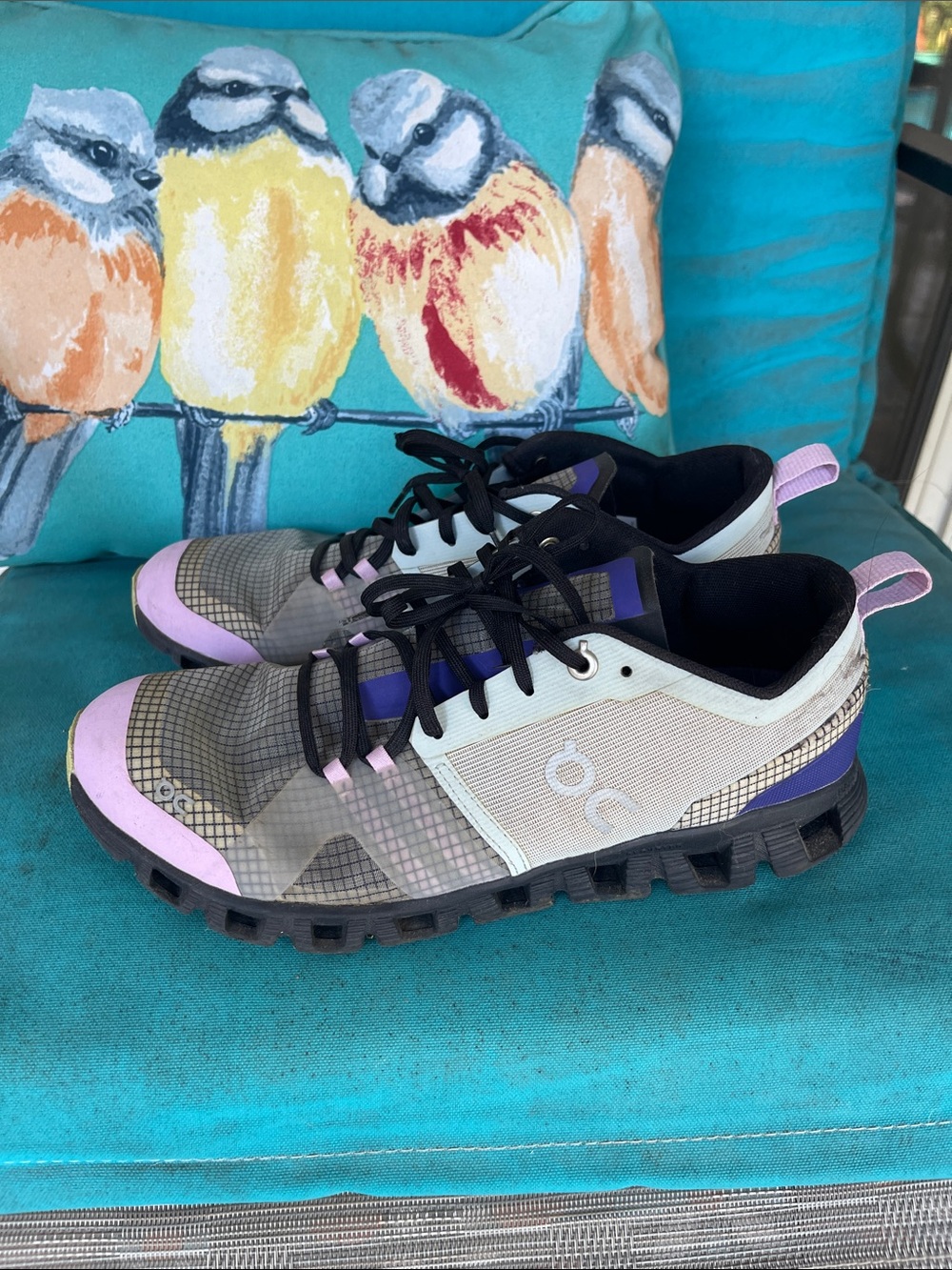 On Running Women's Sneakers in Purple, Pink, Black